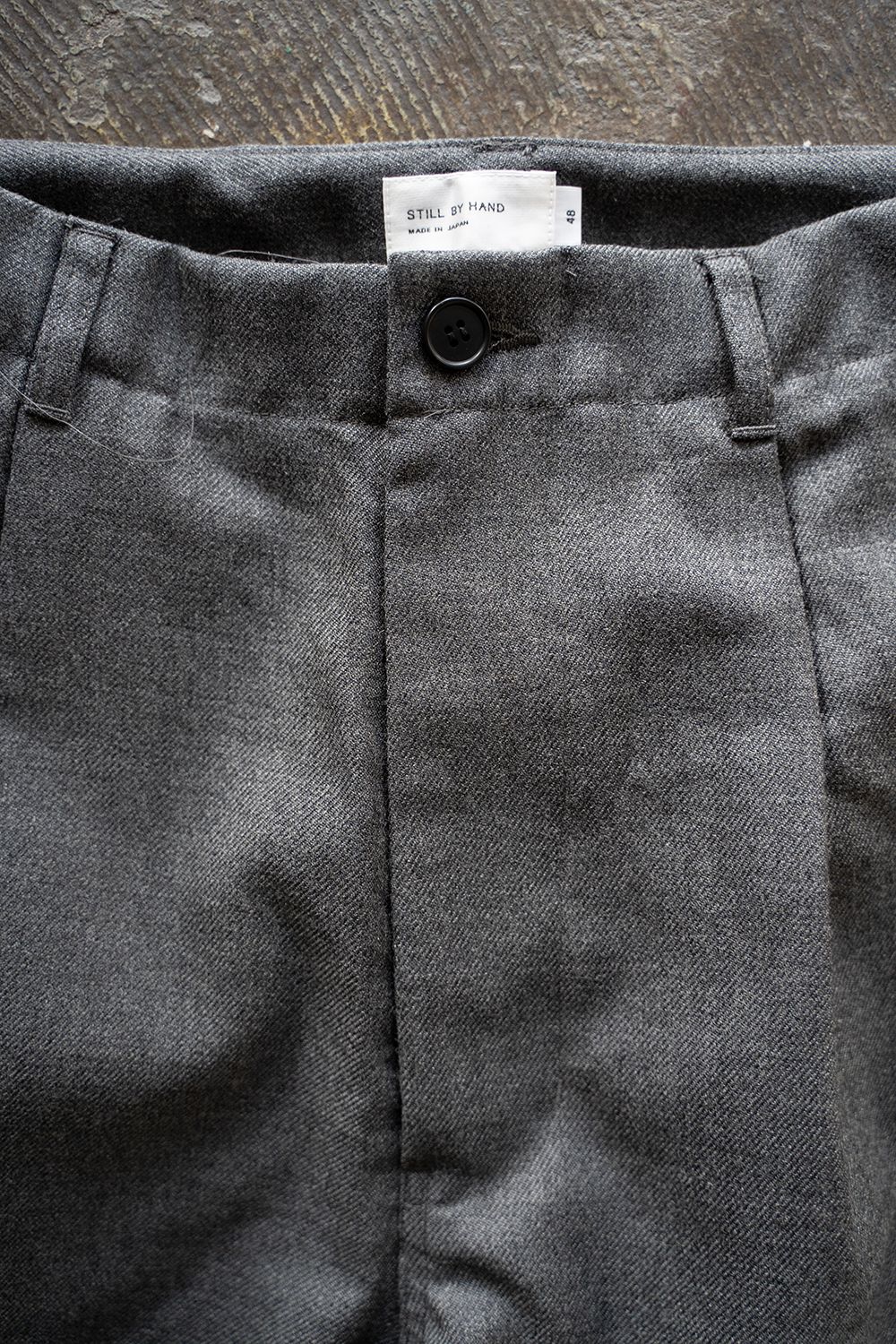 【ラスト1点】【23AW】ウールツイルワークパンツ(GRAY)