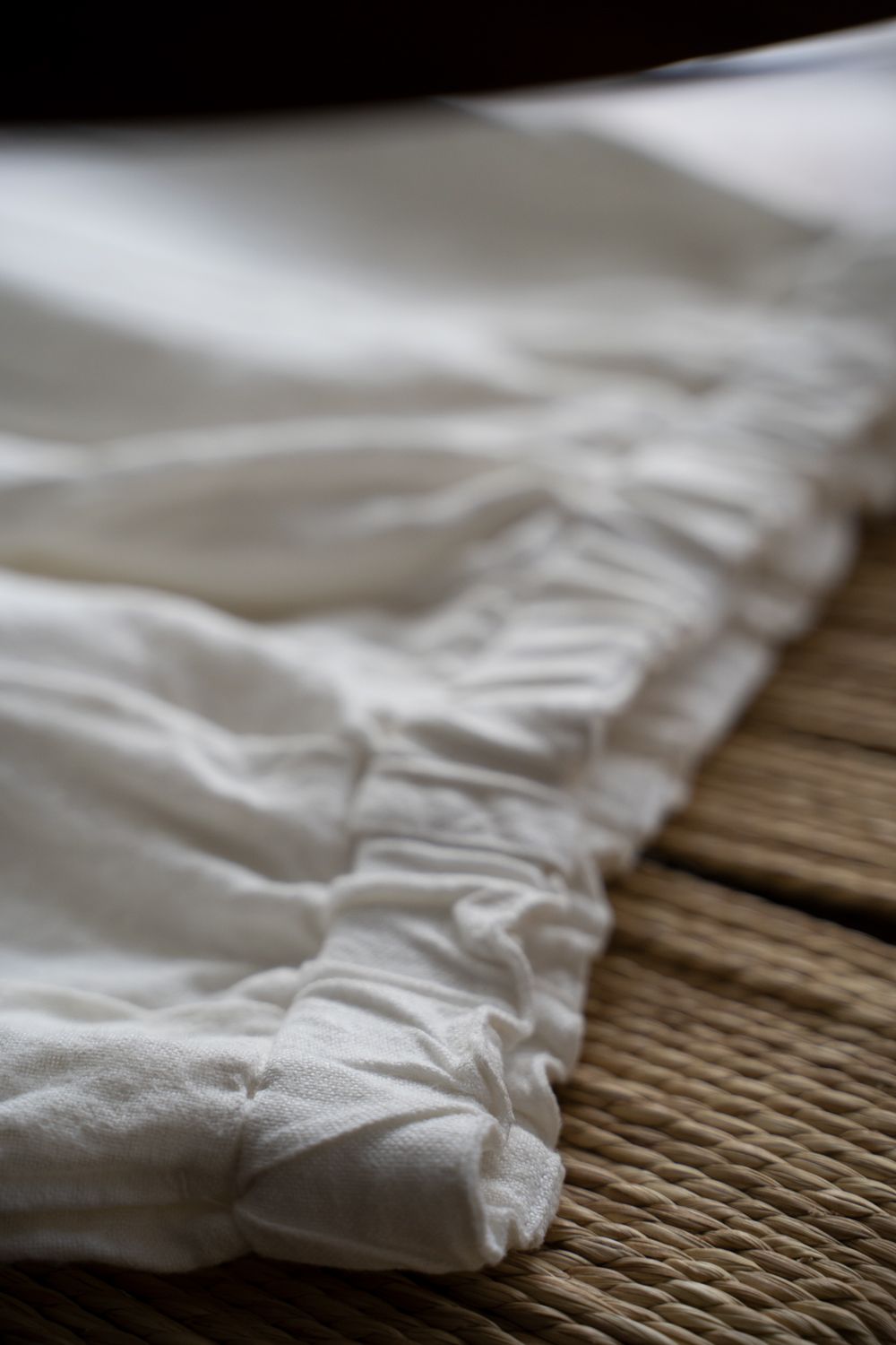 起毛大麻パンツ(白)