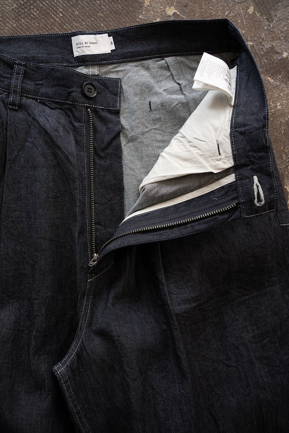 【26SS】5.5ozデニムワンタックパンツ(INDIGO)