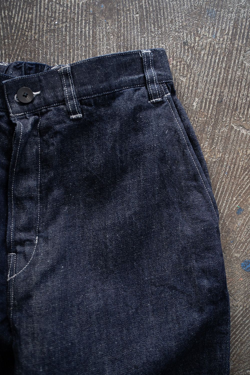 OC大麻ライトオンスデニムパンツ(紺)