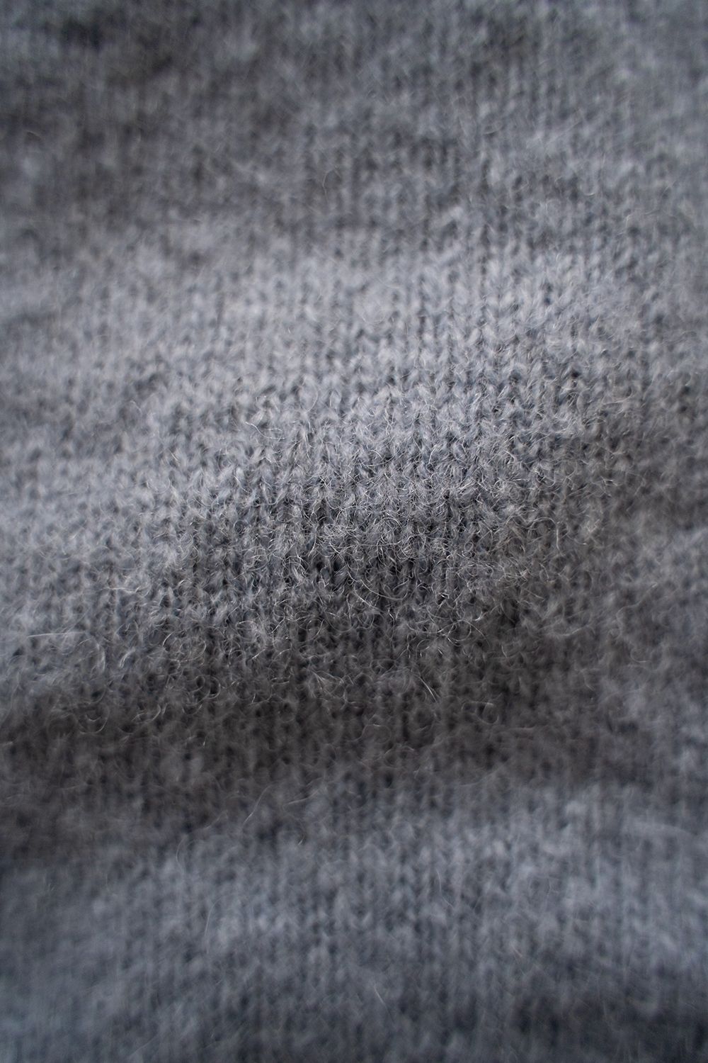 STILL BY HAND - 【24AW】ループヤーンクルーネックカーディガン