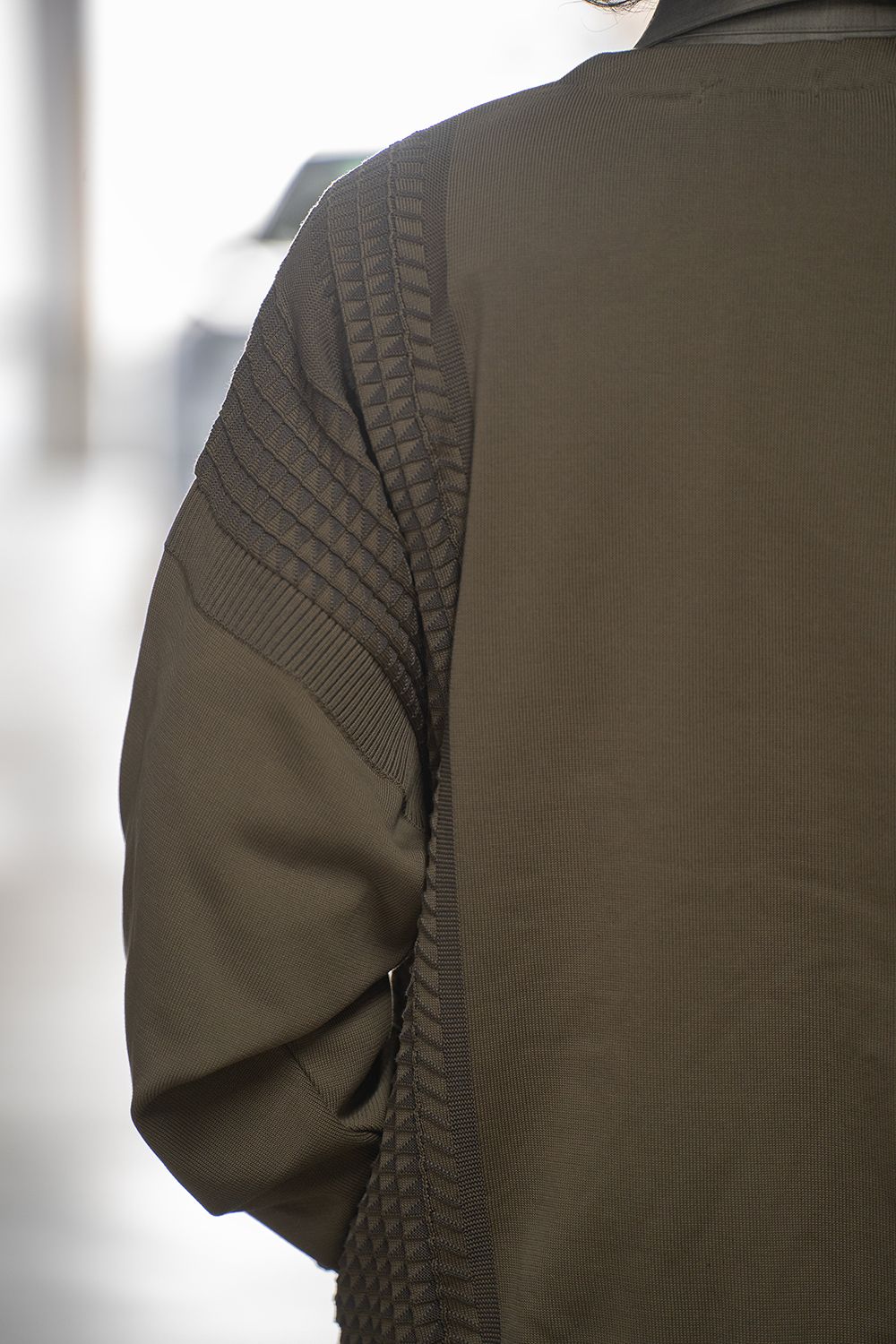 【ラスト1点】【25AW】Hakuhyo Zip Cardigan(BEIGE)