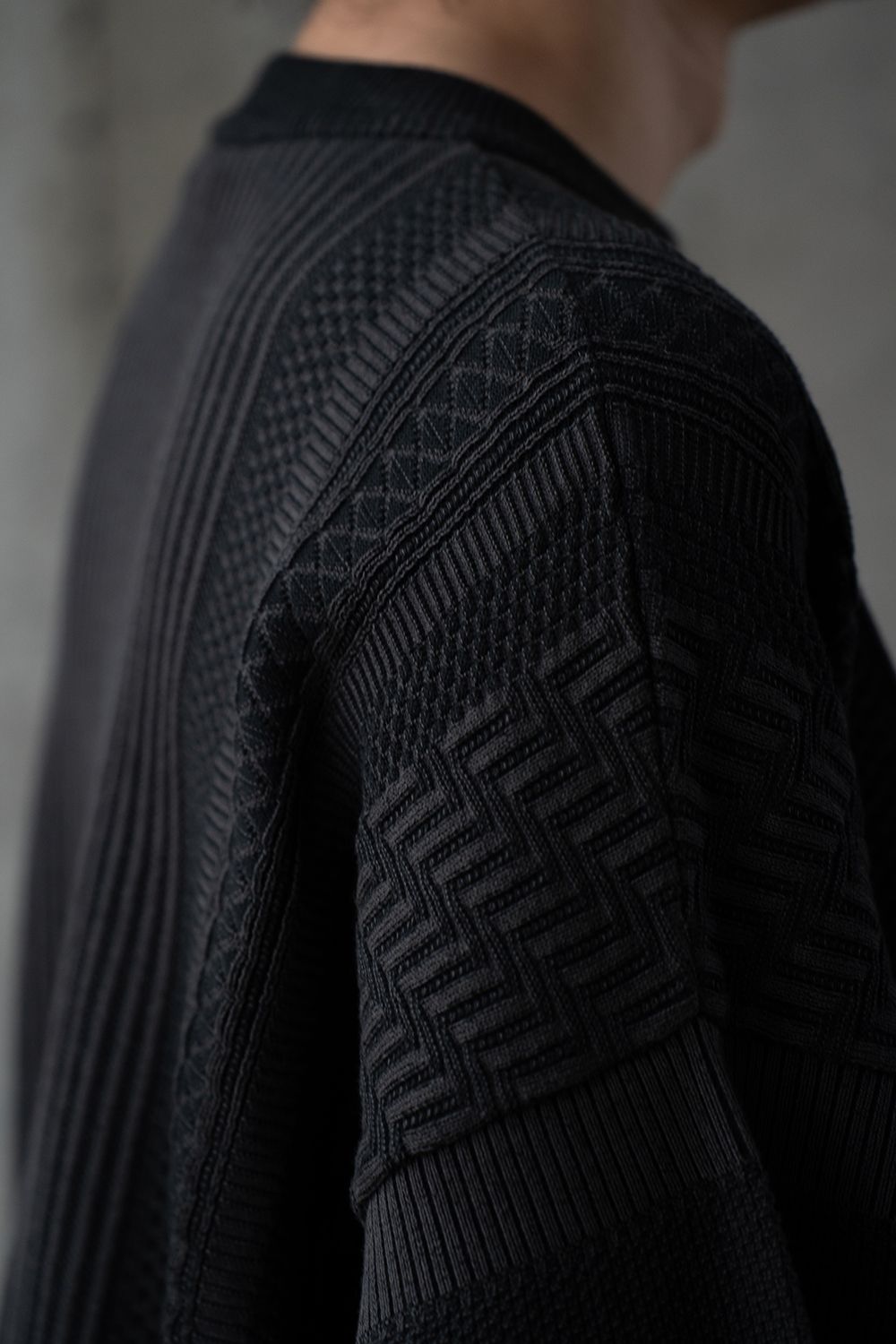 【26SS】Yukishiro Knit(BLACK)