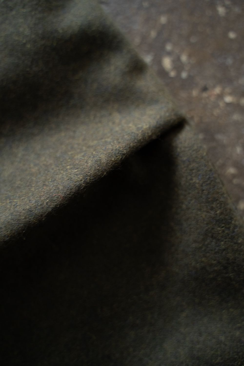 【ラスト1点】【24AW】ウールフラノニータックパンツ(OLIVE)