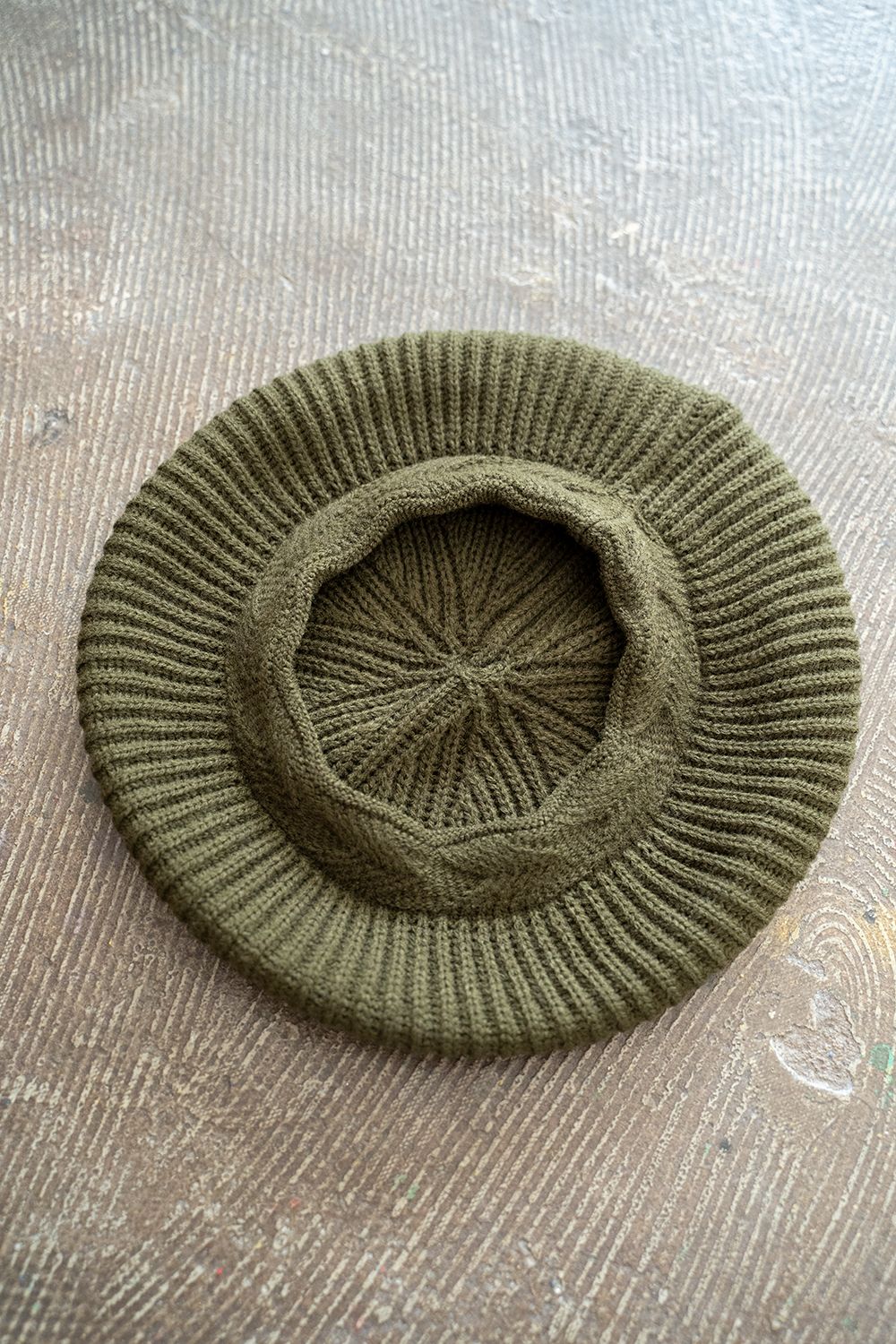 【ラスト1点】【21AW】Yukitsuri Beret(OLIVE)