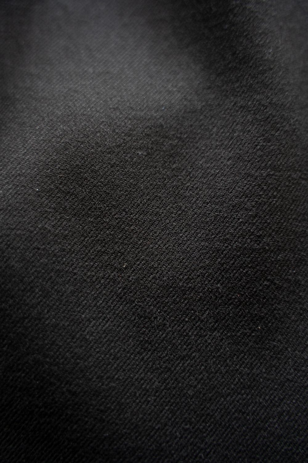 【25AW】2-Tack Slacks/2タックスラックス(BLACK)