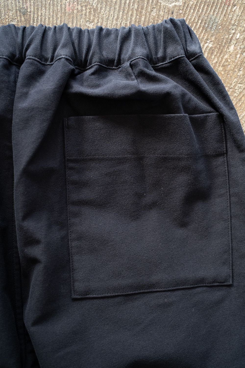 【ラスト1点】【24AW】ストレッチモールスキンイージーパンツ(DARK NAVY)