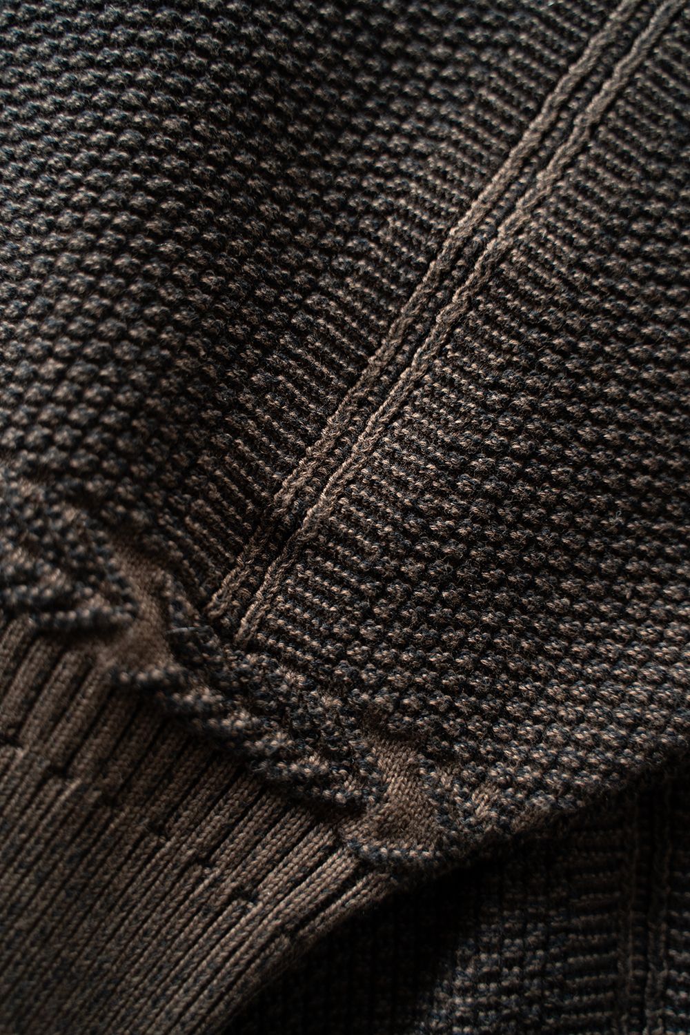 YASHIKI - 【ラスト1点】【25SS】Seihaku Knit(BROWN) | Salty