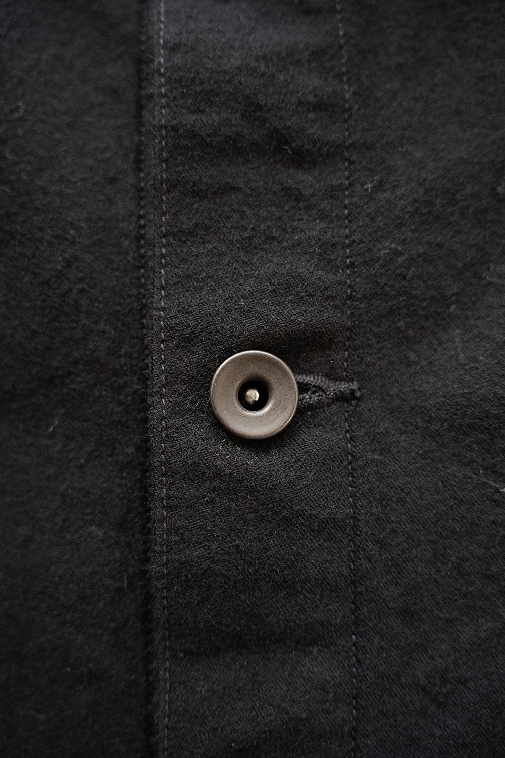 【25AW】Wool Cotton Moleskin Jacket(BLACK)