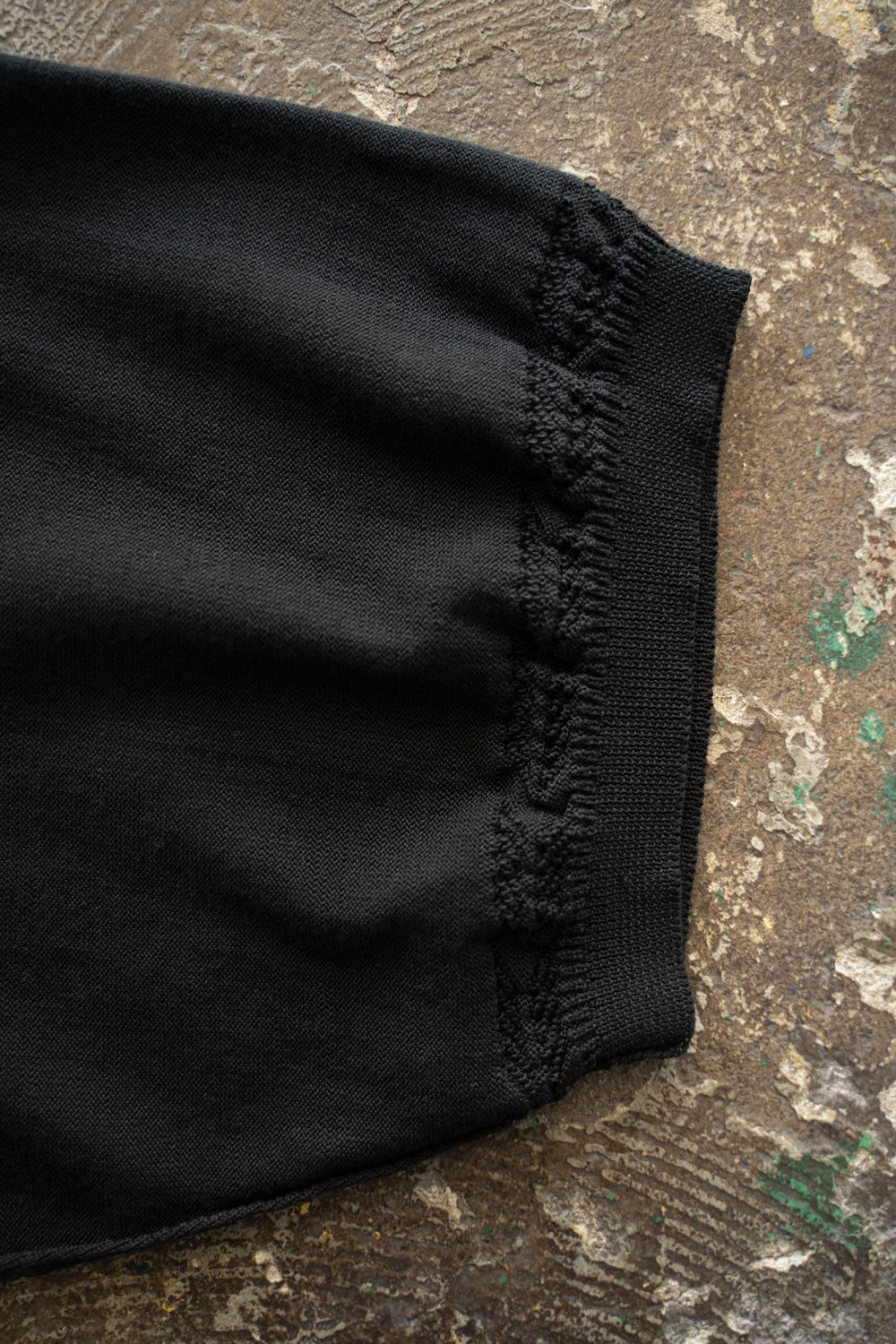 【26SS】Mebuki S/S Knit(BLACK)