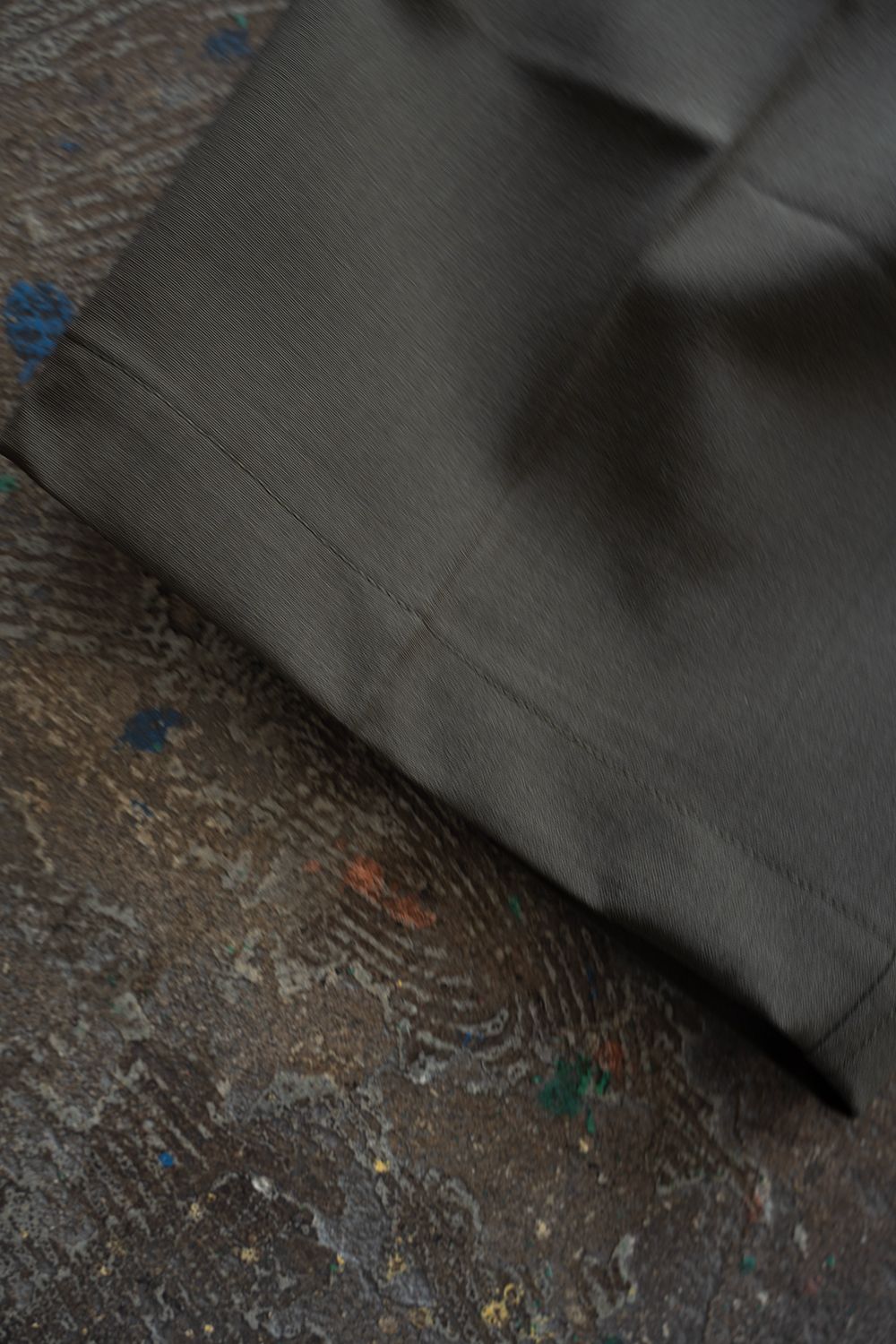 【26SS】Summer Wool 3 Pleat Pants(KHAKI)