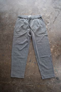 【ラスト1点】【21SS】ワンタックニットイージーパンツ(GRAY)