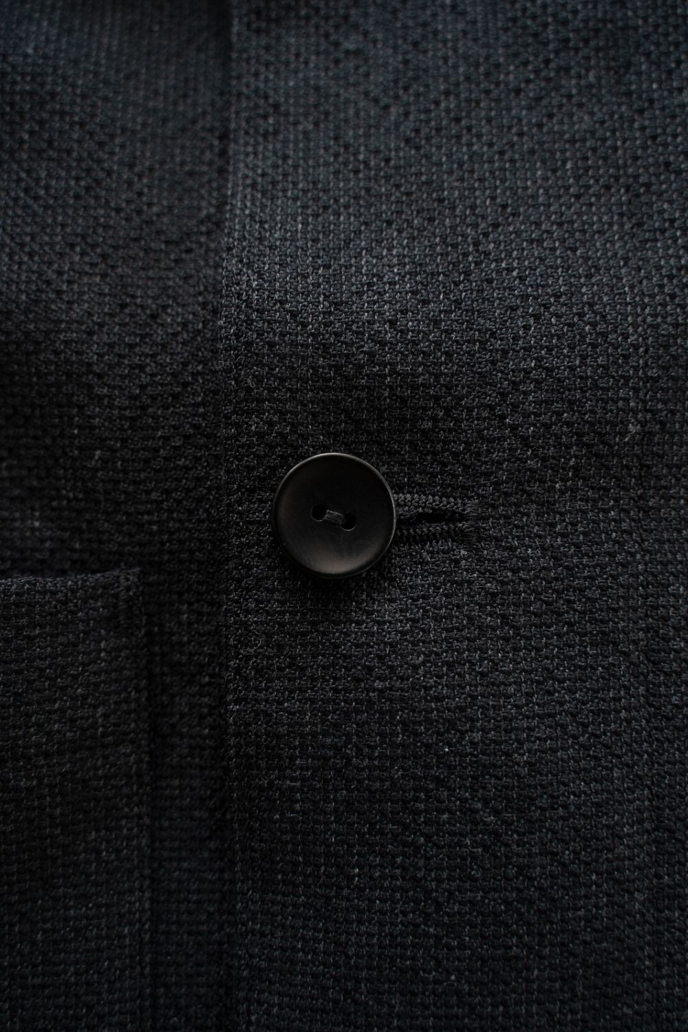 【26SS】両胸ポケットシャツジャケット(INK BLACK)