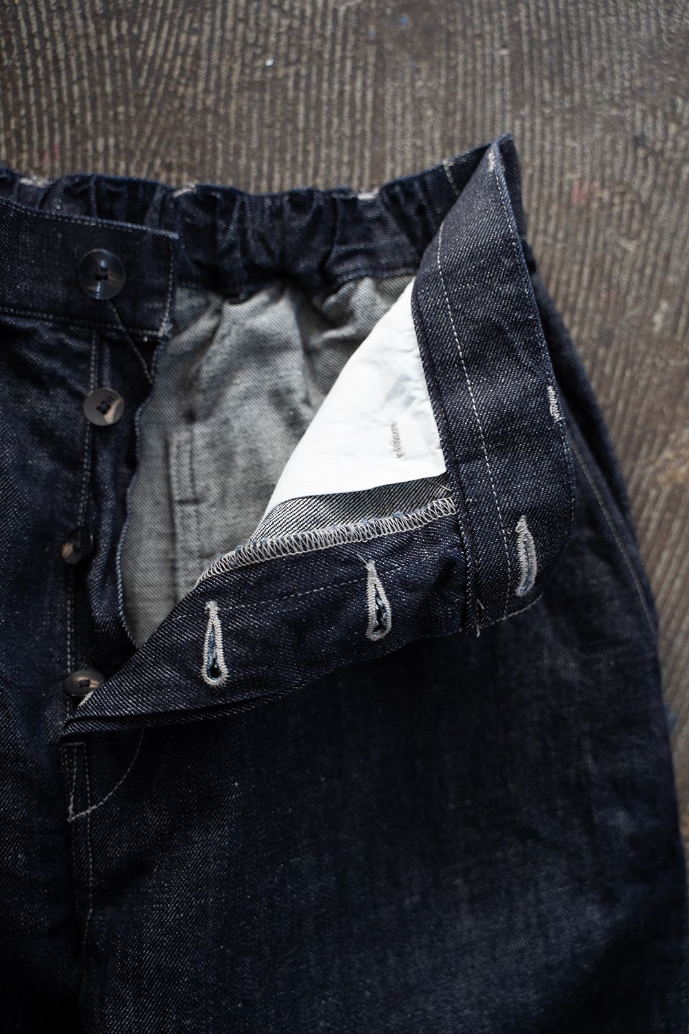 OC大麻ライトオンスデニムパンツ(紺)