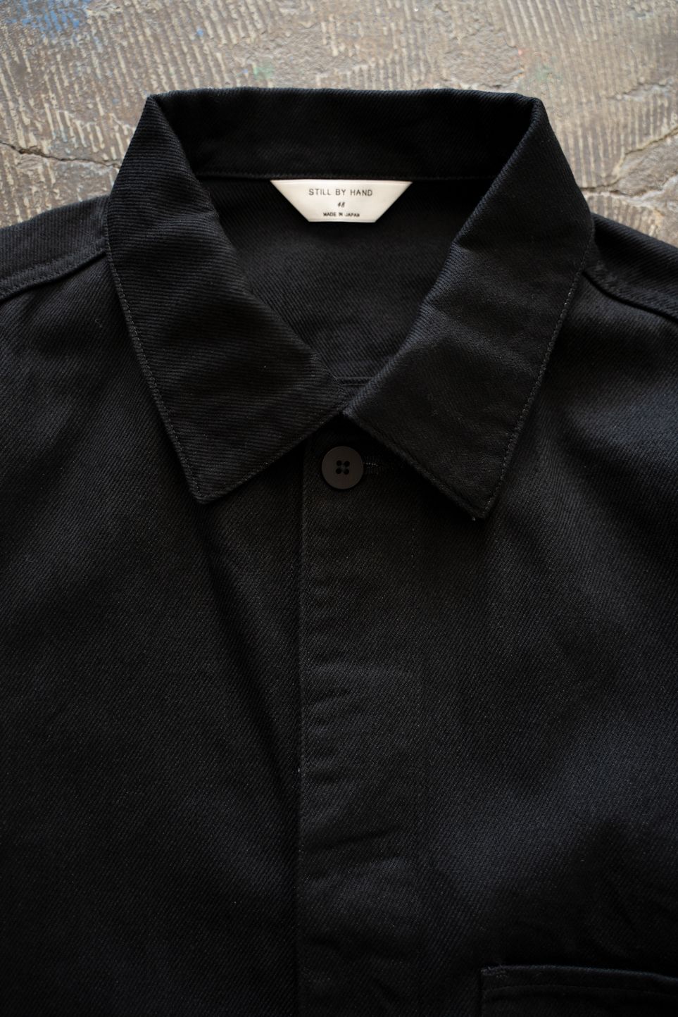 【25AW】12ozデニムブルゾン(BLACK)