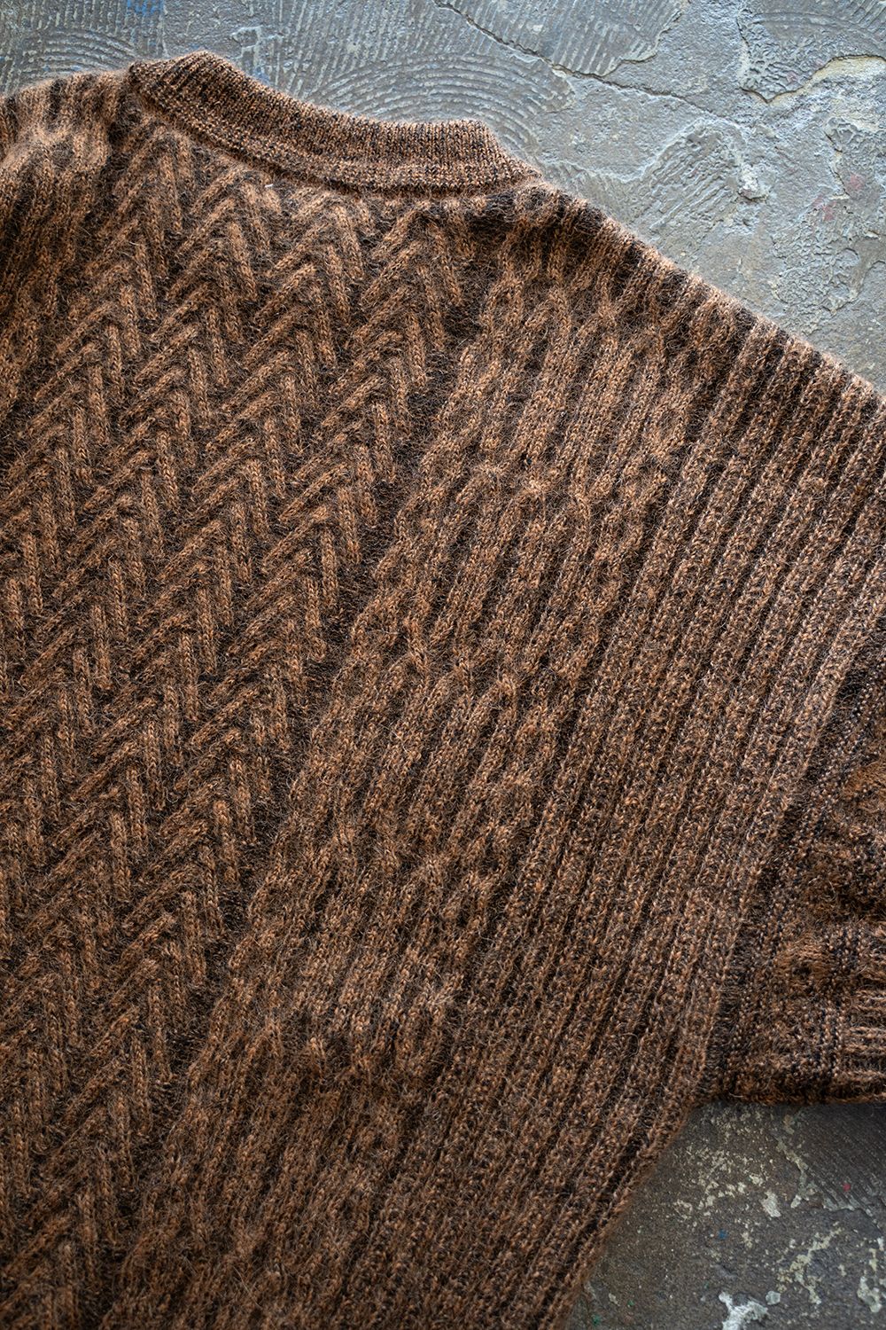 【25AW】Sekkei Mohair Knit(ORANGE)