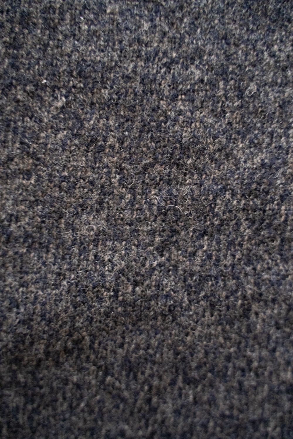 【ラスト1点】【22AW】7Gラムウールモックネックニット(CHARCOAL)