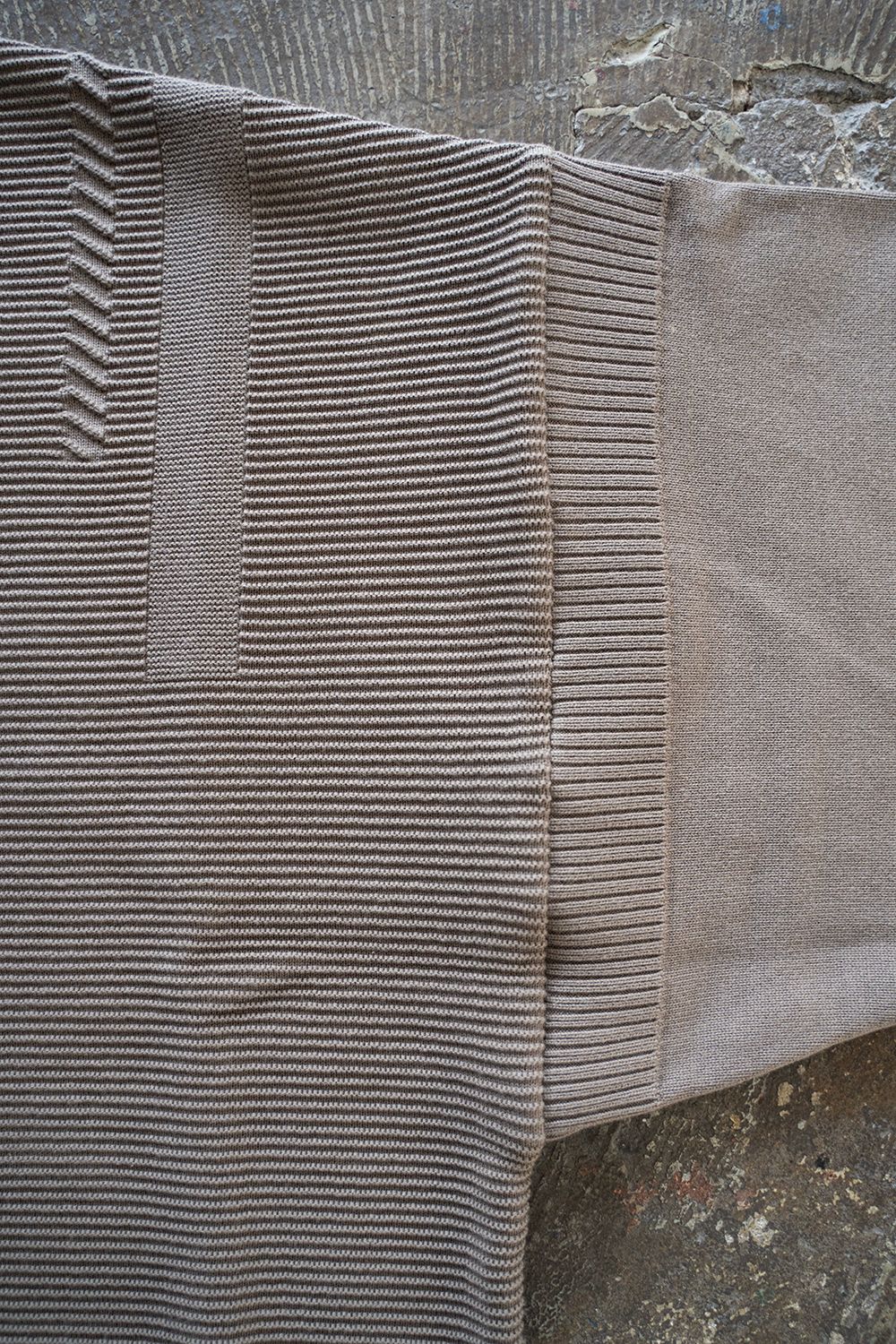 【ラスト1点】【24AW】Shutei Knit(GREIGE)