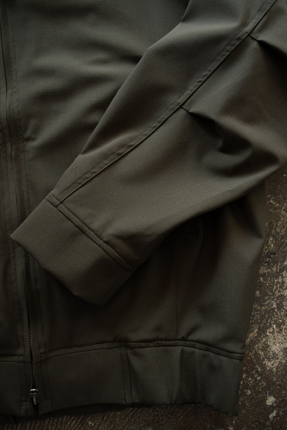 【26SS】Tropical Wool Tankers Blouson(KHAKI)