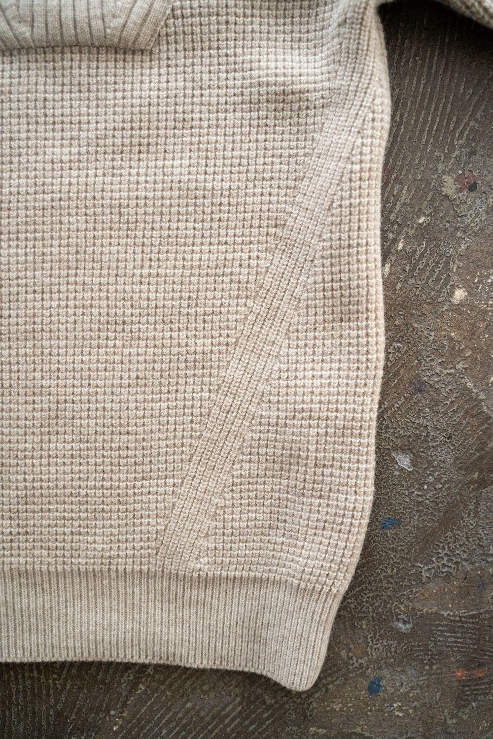 STILL BY HAND - 【ラスト1点】【22AW】胸ポケハイネックニット
