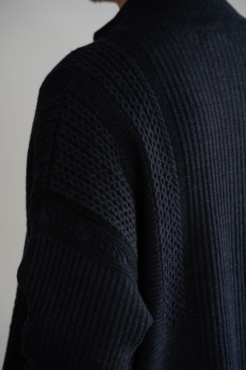 【26AW】Akiiro Drivers Knit(NAVY)