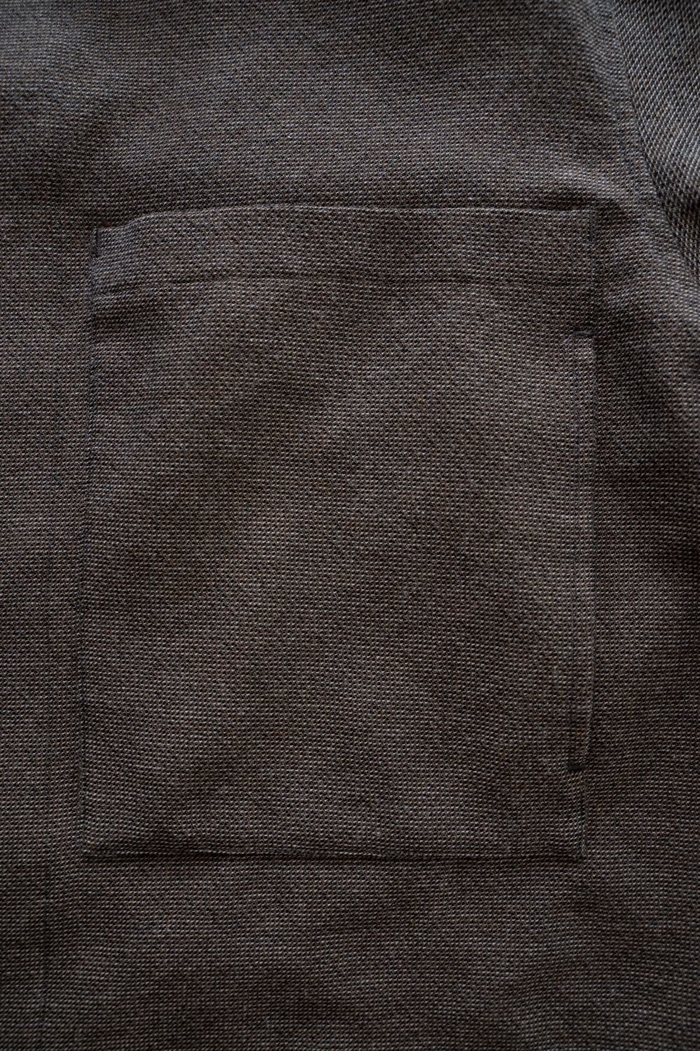 【26SS】両胸ポケットシャツジャケット(BROWN)