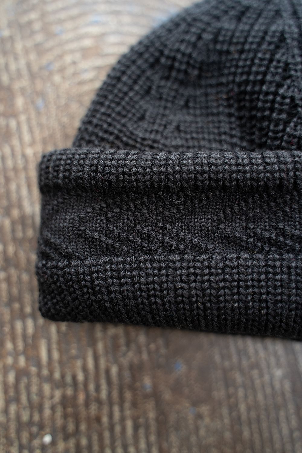 【23AW】Yagasuri Knit Cap(BLACK)