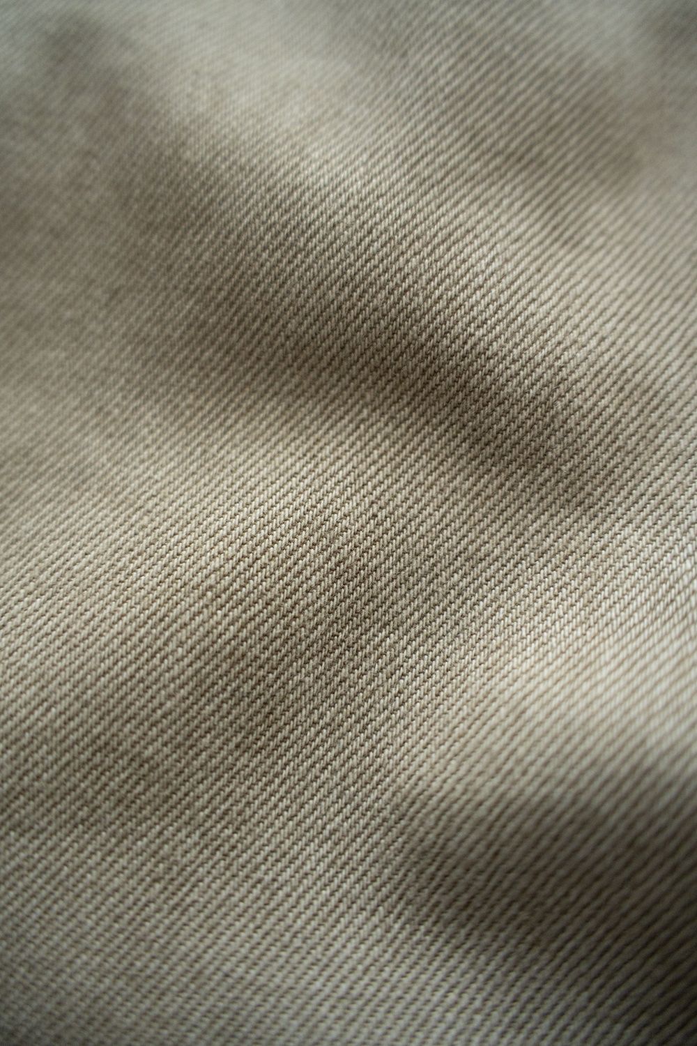 【25AW】フェードカラーデニムワンタックパンツ(BEIGE)