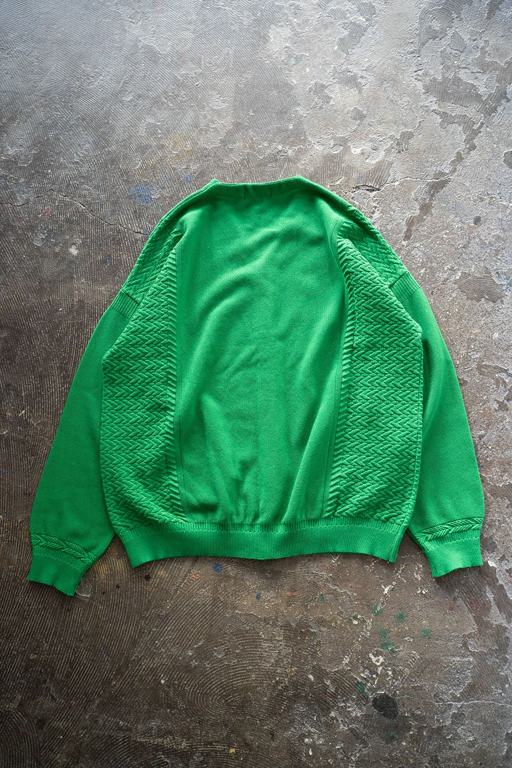 YASHIKI - 【23SS】Hanaikada Cardigan(KELLY GREEN) | Salty