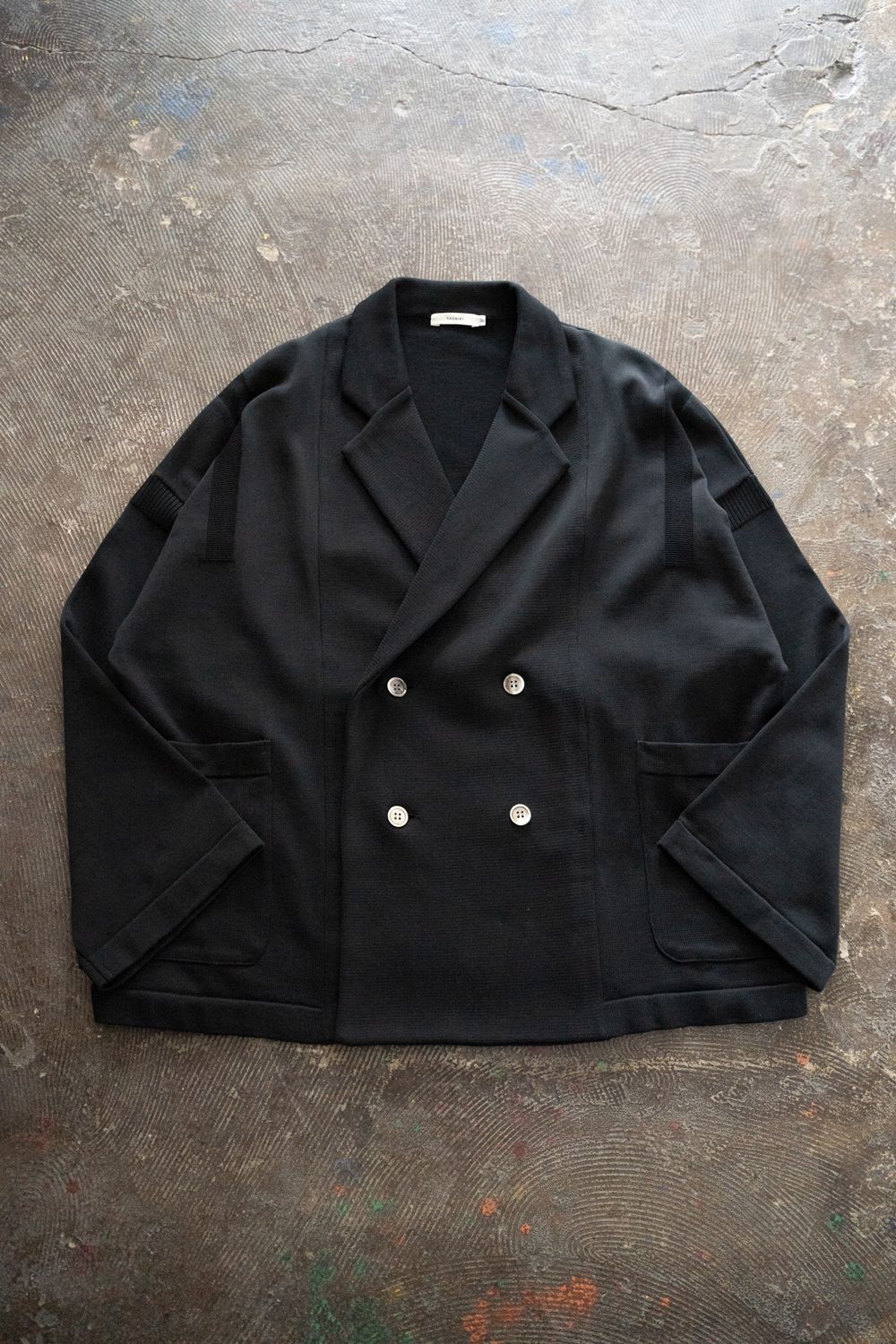 【ラスト1点】【26SS】Seion Short Double Jacket(BLACK)