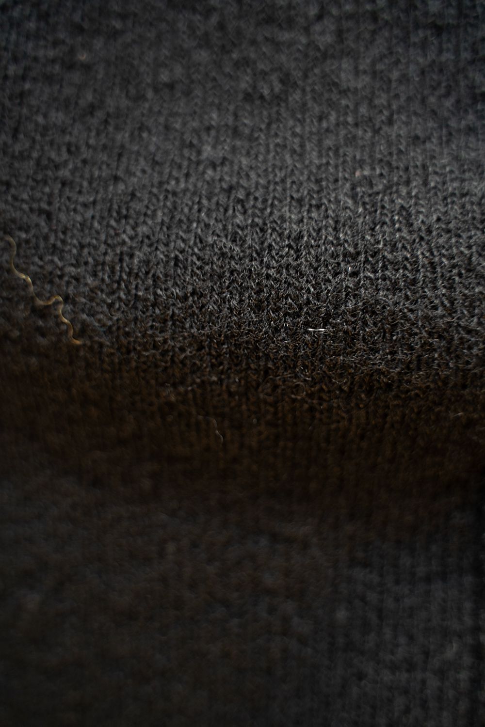 【ラスト1点】Hard twisted Shetlandwool type C-2(BLACK)