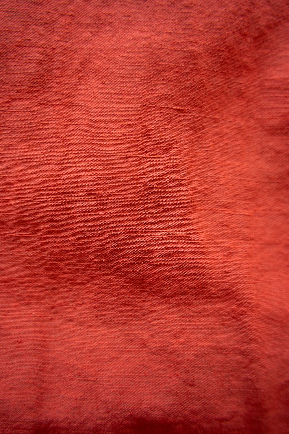 【25SS】"week s/s"pajama【セットアップ】(washed cotton linen ORANGE RED)