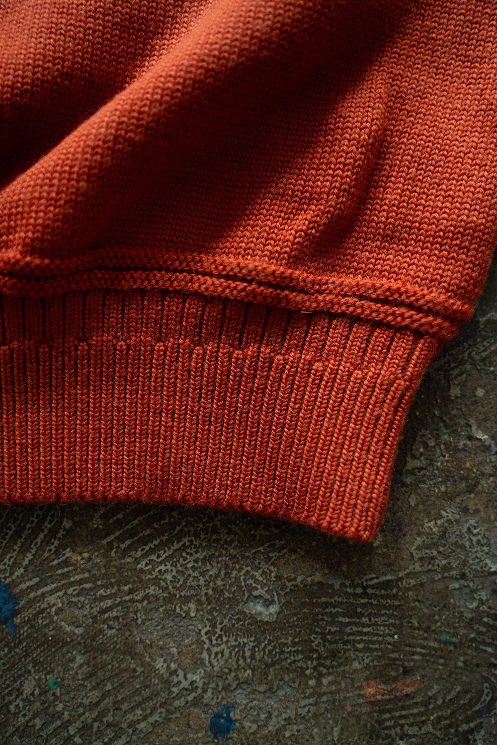 【ラスト1点】【24AW】Hatsuyuki Skipper Knit(ORANGE)
