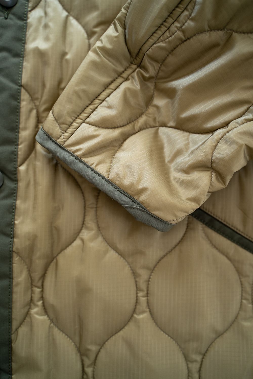 【ラスト1点】【22AW】スビンコットンナイロンオックスM65フィールドパーカー(OLIVE)