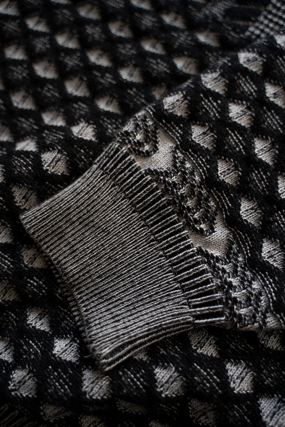 【25AW】Rikka Knit Polo(MIX GRAY)