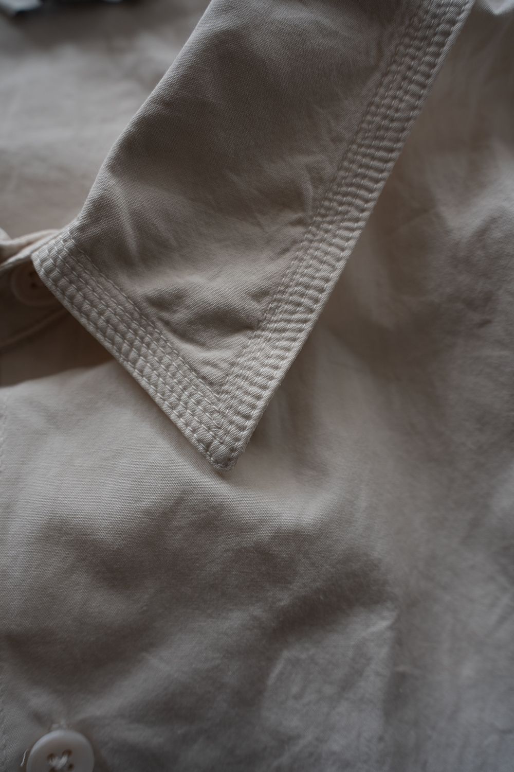 【26SS】Oversized Stitching Shirt(ECRU)