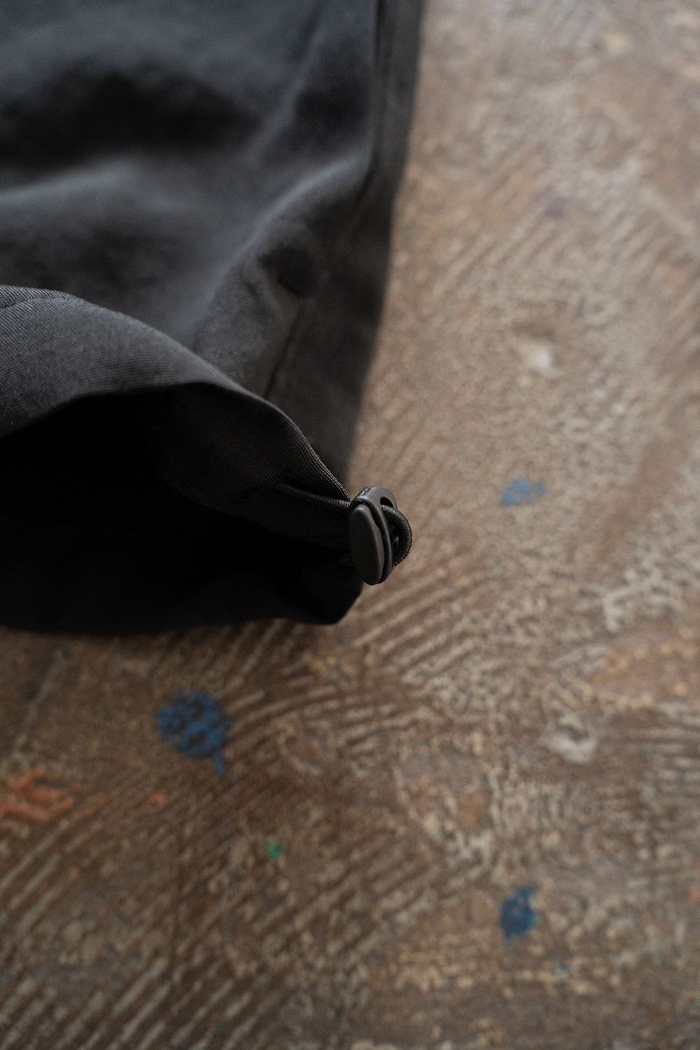 【25AW】撥水ナイロンアノラック(INK BLACK)