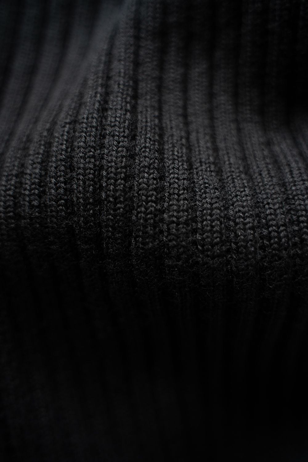 Mizore Drivers Knit Vest(BLACK)