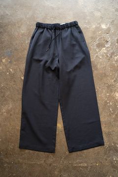 【ラスト1点】【25SS】リヨセル×リネンイージーパンツ(NAVY)