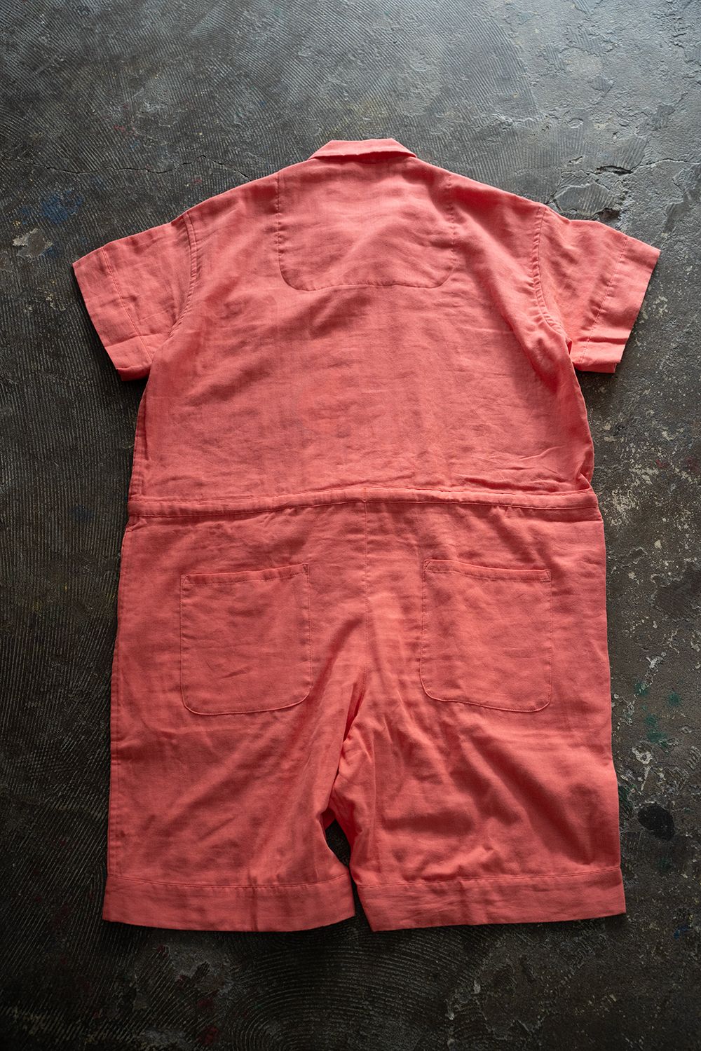 【ラスト1点】【23SS】"joint(short)"pajama【オールインワン】(CORAL PINK)
