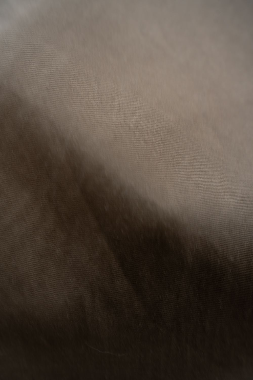 【26SS】キュプラ×コットンプルオーバーシャツ(KHAKI BROWN)