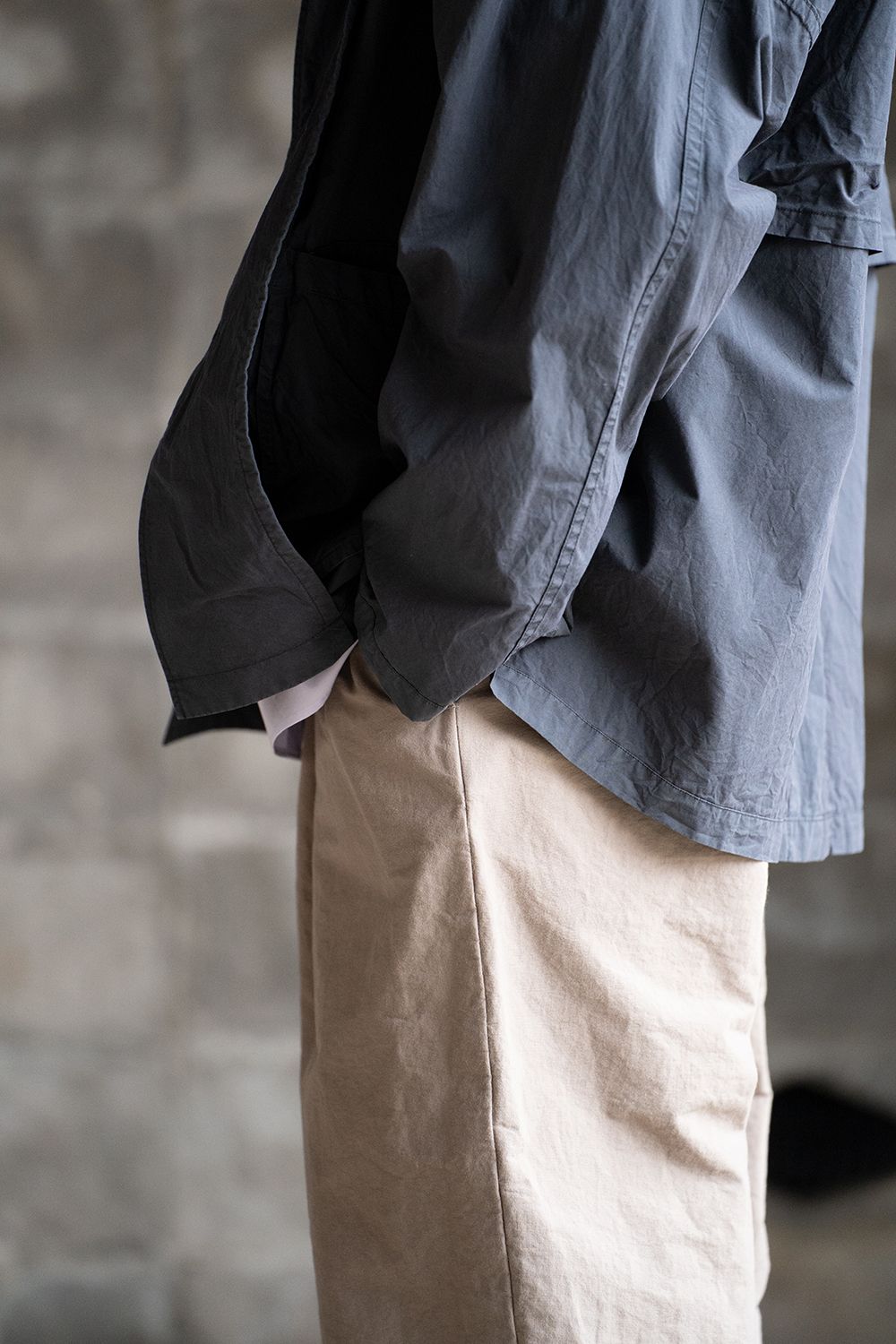 kontor - 【ラスト1点】【22SS】Reversible 2 Button Jacket(SLATE