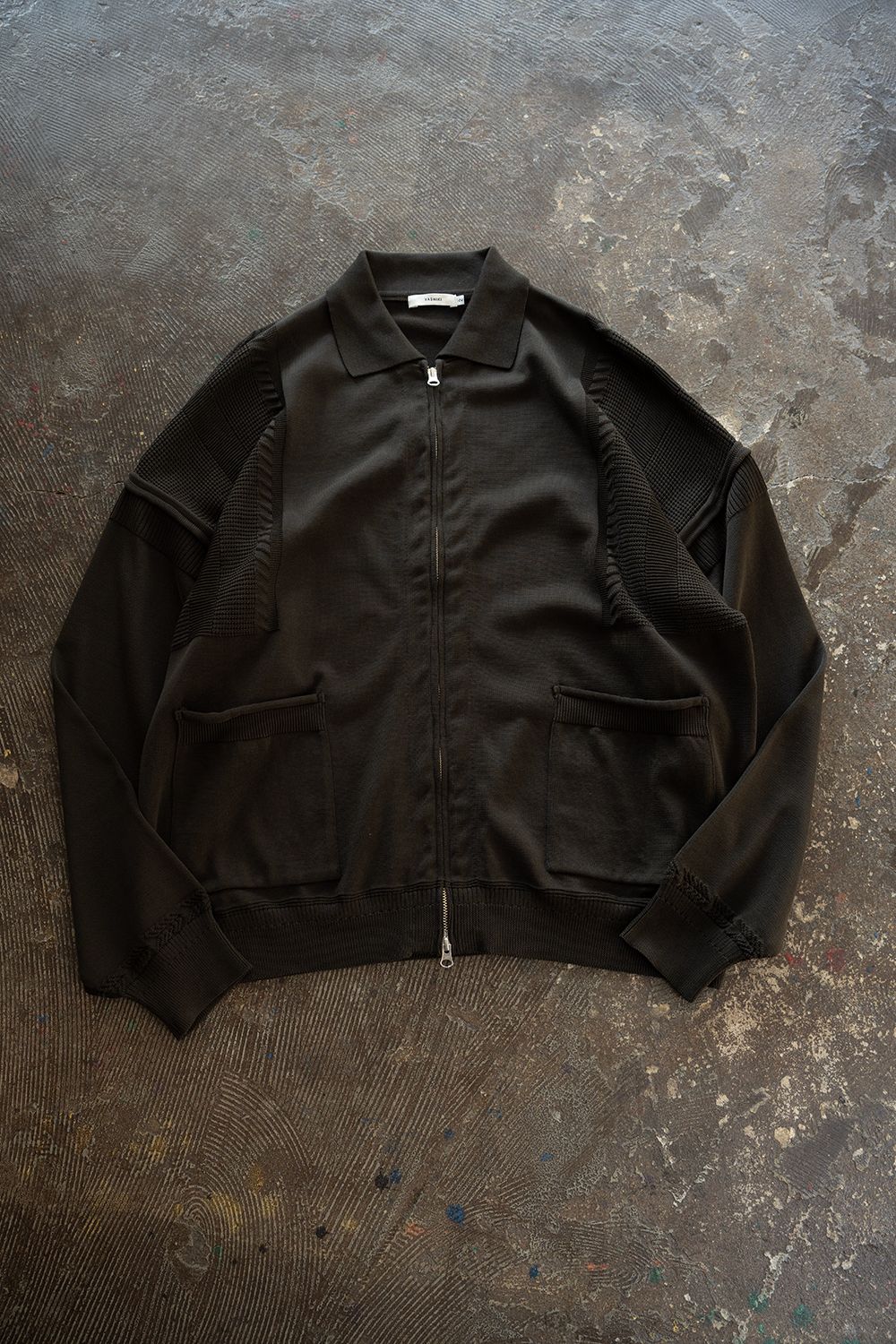 【26AW】Akiyo Zip Cardigan(DARK OLIVE)