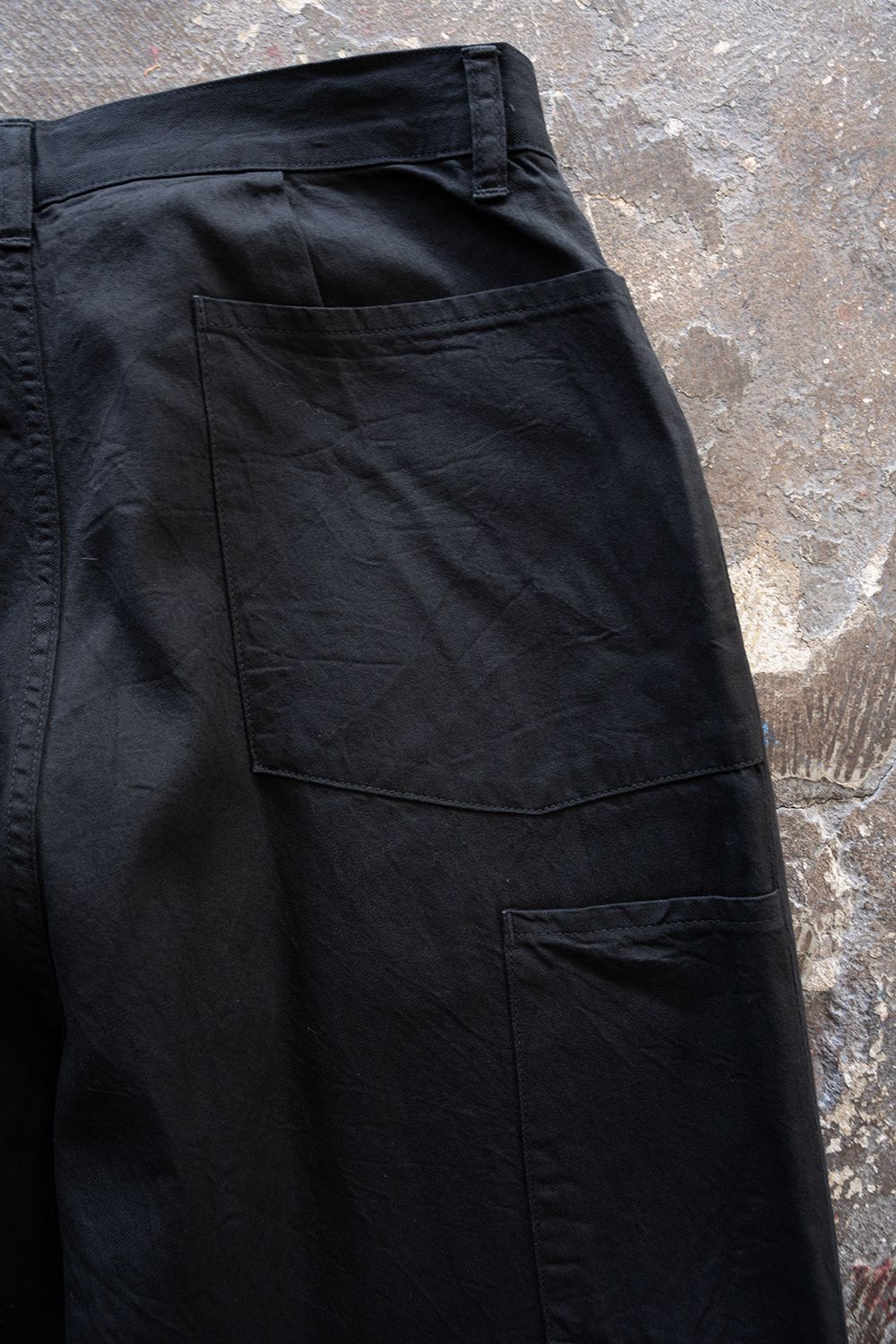 【26SS】5.5ozデニムワンタックパンツ(BLACK)