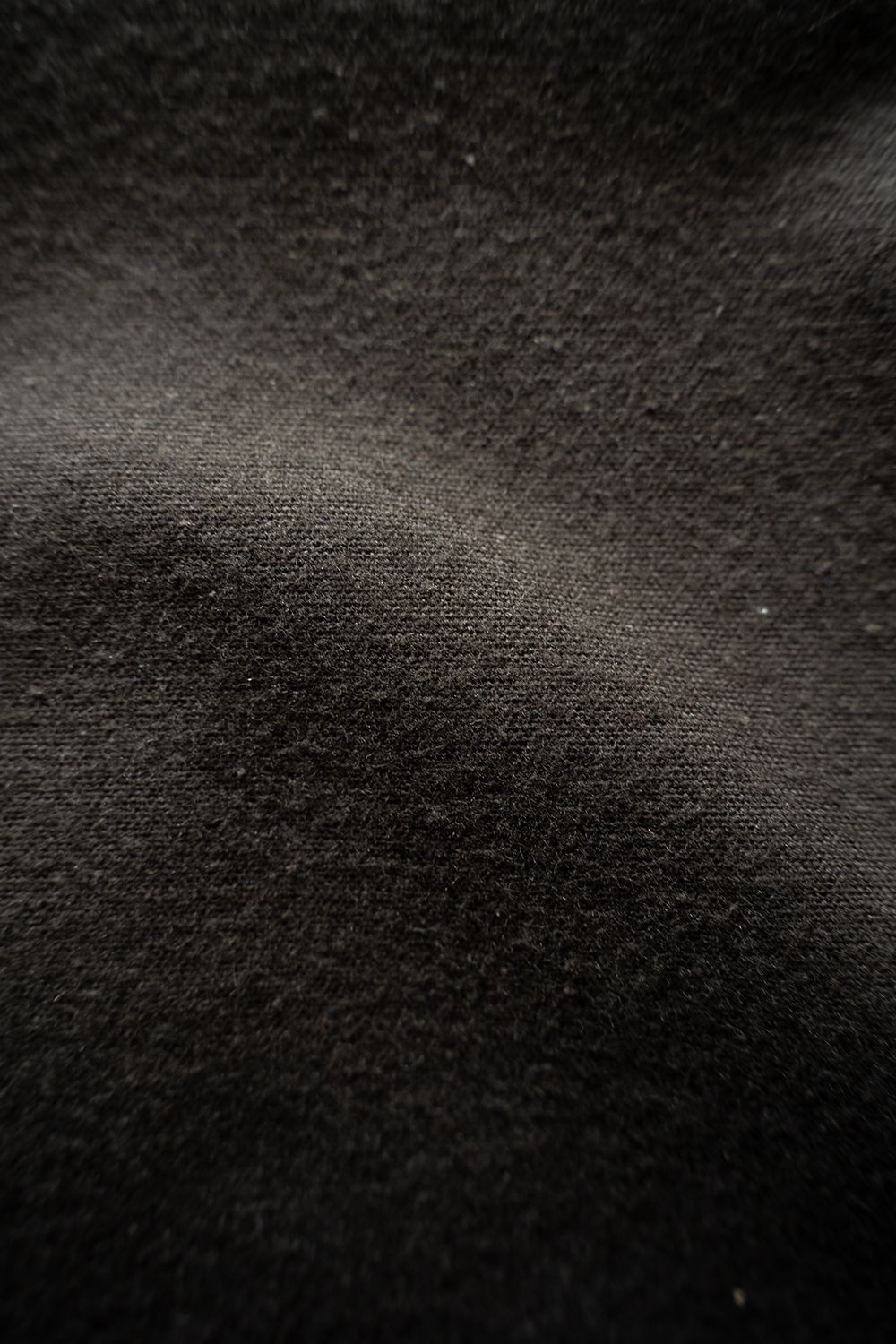 【26AW】コットン×シルクバンドカラーシャツ(BROWN CHARCOAL)