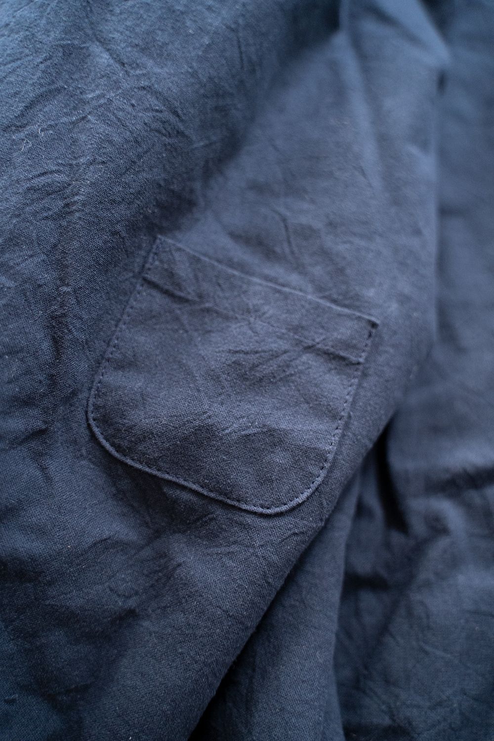 【ラスト1点】"futon"gown(DENIM)