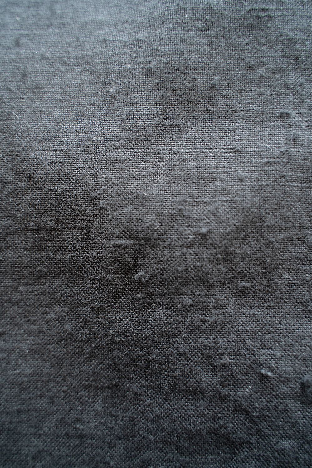 【ラスト1点】【22AW】リネンオックスシャツ(CHARCOAL)