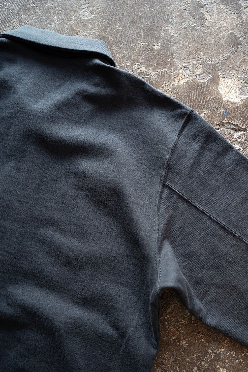 【25AW】ハーフジッププルオーバースウェット(SLATE BLUE)