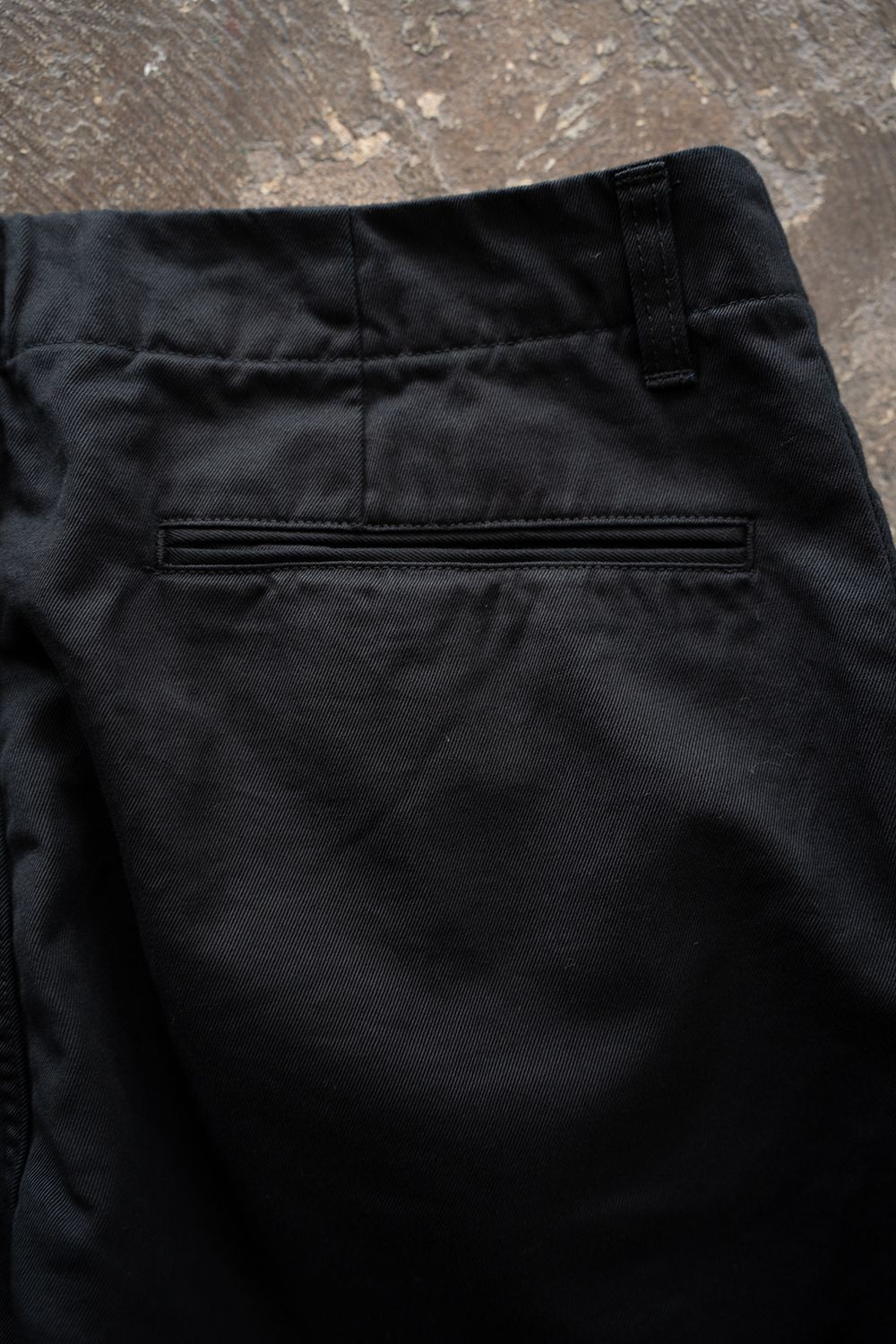 【26SS】セルビッチチノワンタックパンツ(BLACK NAVY)