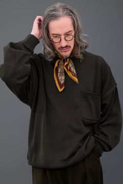 【26AW】Akiyo Knit(DARK OLIVE)